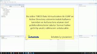 TIBCO Data Virtualization ile LDAPAD Kullanıcıların Güvenlik Analizleri [upl. by Trevlac140]