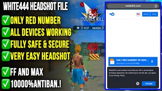 AUTO HEADSHOT CONFIG FILE FREE FIRE 2024  FREE FIRE HEADSHOT FILE [upl. by Ceil17]