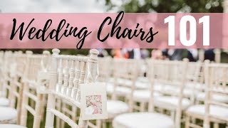 Wedding Chairs 101 with BAIE GOETERS  Wedding Advice [upl. by Ainot695]