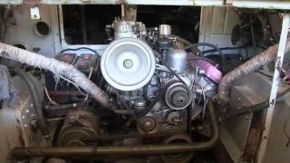 Its alive BRDM2 V8 pierwszy rozruch w budzie  engine start after complete renovation [upl. by Assen778]