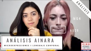 Análisis Ainara Suárez I Lenguaje corporal I Microexpresiones [upl. by Hgielar]