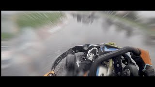 KARTING Stage de pilotage sous la pluie  RKC Paris  Kart Super Sport Sodikart RX 250 [upl. by Abrams]