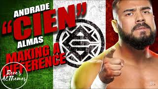 WWE Making A Difference Andrade Cien Almas AE Arena Effect [upl. by Llirred]