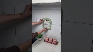 Wallmounted pot lid rack stores pot lids It does not take up space when hung on the wall foryou [upl. by Sophey]