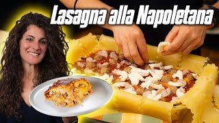 How to Make the EPIC Lasagna alla Napoletana  SouthernStyle Lasagna [upl. by Beard]