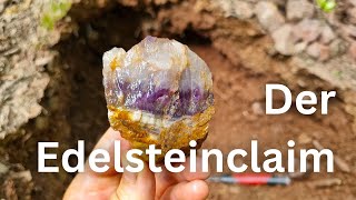 Ein Claim voller Amethyste  Edelsteine suchen in Deutschland [upl. by Sharla290]