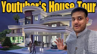 My New House Tour  Youtubers House🤑 [upl. by Colley860]