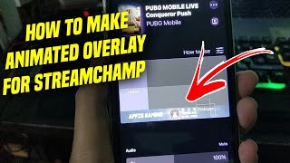 How to Make Animated Overlay for StreamChamp App iPhone [upl. by Yllrebmik478]