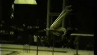 1960 Olympics gymnastics Abie Grossfeld high bar [upl. by Notled868]