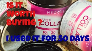 My thoughts on Neocell super collagen peptide powder after using for 50 days [upl. by Dustan874]