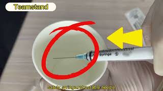 safety autoretractable needle syringe [upl. by Aicelef]