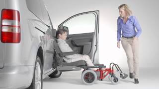 Wheelchair transfer to car seat [upl. by Gerek471]