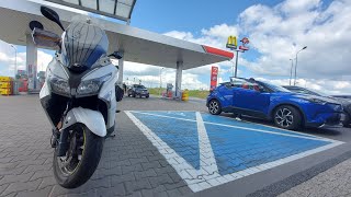 Kymco XTown 300i  1850km w 4dni cz3 [upl. by Oisor745]