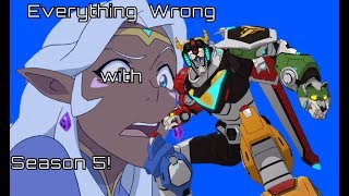 Everything Wrong with Voltron Legendary Defender Season 5 Episode 5 [upl. by Petite]