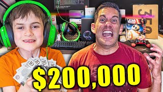 Kid Spends 200000 on MAD Dads Credit Card [upl. by Reinhardt]