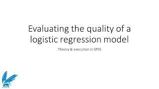 Video 5  Quality of a Logistic Model [upl. by Noby291]