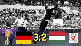 1954 World Cup Final West Germany vs Hungary [upl. by Acalia]