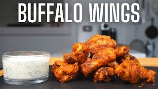 BUFFALO CHICKEN WINGS  AILES DE POULET BUFFALO  FOOD IS LOVE [upl. by Anotyal511]