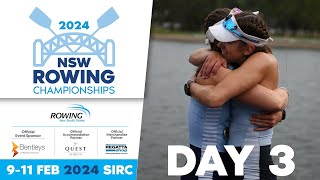 2024 NSW Rowing Championships  Day 3 [upl. by Ayahs]