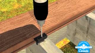 Composite Decking  Perpendicular Installation [upl. by Mariska]