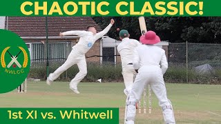 CHAOTIC CLASSIC  Cricket highlights w commentary  NWLCC 1sts v Whitwell 1sts  S2 ep18 [upl. by Armalla216]