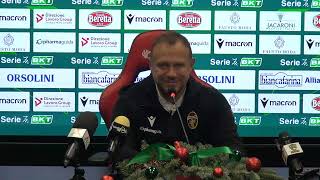 ONTV LIVE Conferenza Breda pre PARMA TERNANA [upl. by Rtoip]