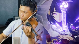 Character Demo  quotRaiden Shogun Judgment of Euthymiaquot  Genshin Impact Violin cover [upl. by Erihppas]