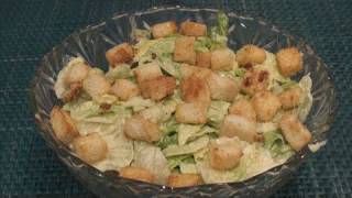 Caesar Salad Recipe [upl. by Xonnel]