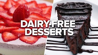 5 DairyFree Desserts [upl. by Einnej]