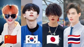 Including TikTok Handsome Boys  Chinese🇨🇳 Korean🇰🇷 Japanese🇯🇵 Thai🇹🇭 [upl. by Uranie]