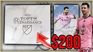 200 für ZWEI Karten  2022 Topps Renaissance MLS 2 Autogramme [upl. by Sutherland]