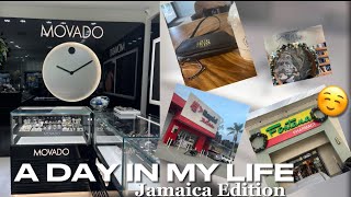 A DAY IN MY LIFE JAMAICA  Shopping  Fontana  Cafe Blue etc [upl. by Graaf214]