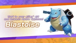 Blastoise Character Spotlight  Pokémon UNITE [upl. by Rosena]