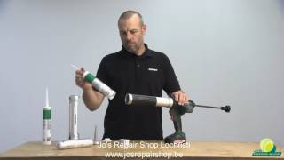 Metabo Akku Kartuschenpistole Cordless Caulking Gun KPA 18 LTX 400 600 [upl. by Hahsi]