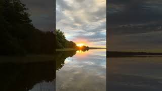 Sunrise at Boyden’s Lake Majestic Clouds [upl. by Ocisnarf]