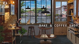 Bakery amp Coffee Shop Ambience ♫ Swiss Cafe Sounds Cafe Jazz Music  Relaxation Study Music ASMR [upl. by Jerrome]