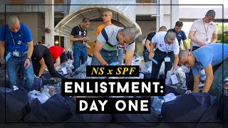 NS x SPF Enlistment Day One [upl. by Ylellan749]