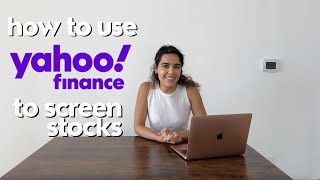 How to use Yahoo Finance to screen stocks [upl. by Kcirreg172]