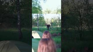 Slenderman Found Us in the Forest 😱🌲 slenderman horror forest [upl. by Quiteri885]