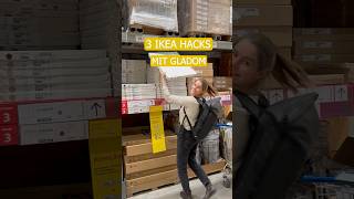 3 Ikea Hacks mit GLADOM Tisch ☺️ ikeahack [upl. by Brout]