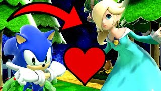 Sonic The Hedgehog Gets A Girlfriend  Super Smash Bros Ultimate Movies [upl. by Aikahs]