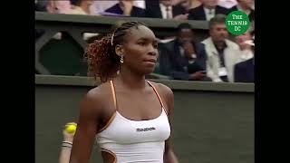 Venus Williams v Martina Hingis  2000 Wimbledon QF Highlights [upl. by Annaohj141]