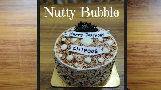 Yummy Nutty Bubble Cake baking amp frosting [upl. by Euseibbob221]