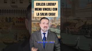 Edilizia libera con meno vincoli grazie alla legge Salva Casa Scopri cosa puoi fare senza permessi [upl. by Bergstein]