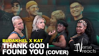 rIVerse Reacts Thank God I Found You Cover by BuDaKhel x Katrina Velarde  MV Reaction [upl. by Finah]