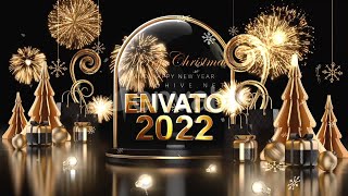 Happy New Year 2022 🎄  After Effects Template ❄️ AE Templates ☃️ [upl. by Frye172]