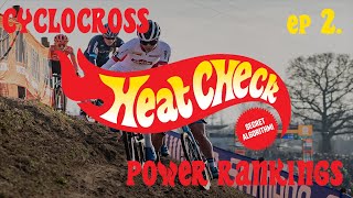 CX Heat Check Power Rankings 20202021  Ep 2 [upl. by Ahsitruc]