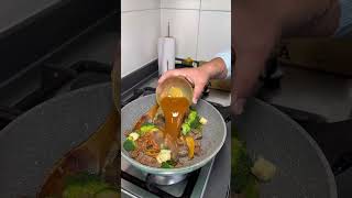 Chapsui de vacuno🤠😋 receta comida cocina youtube [upl. by Pulling]