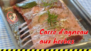 Carré DAgneau Aux Herbes  Pièce De Viande Délicate cuit au four [upl. by Alec]