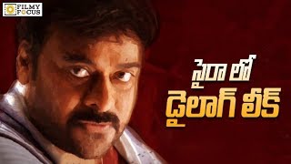 Sye Raa Narasimha Reddy Movie Dialogues Revealed Filmyfocuscom [upl. by Atteuqehs243]